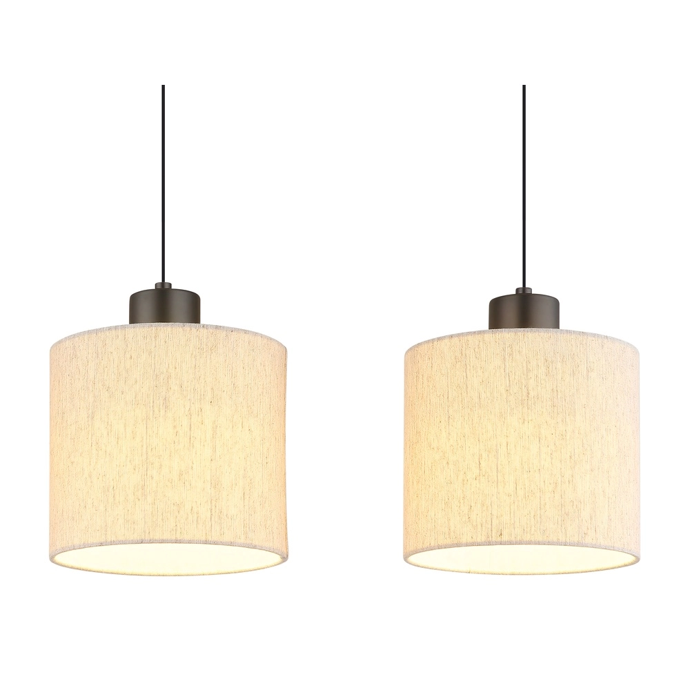 Lampe suspendue en métal à canon Thea Ligne droite à trois lumières Globo 9007371567034