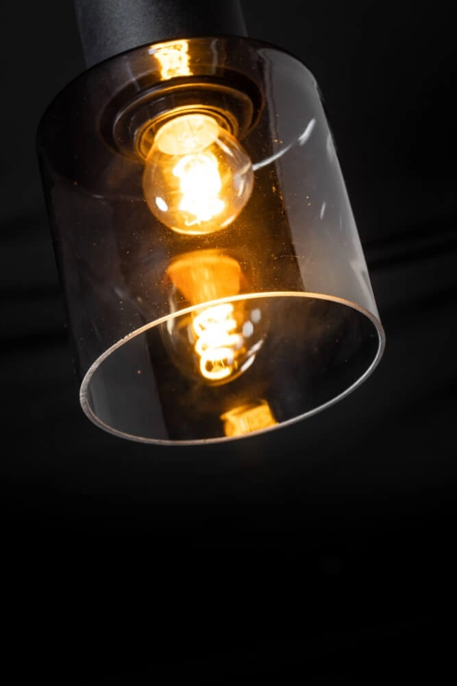 Lampe à suspension en verre Sledge Glass verre de fumée ETH 8720195302926