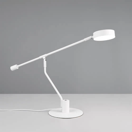 Lampe de bureau LED Manduro blanc Trio 4017807616002