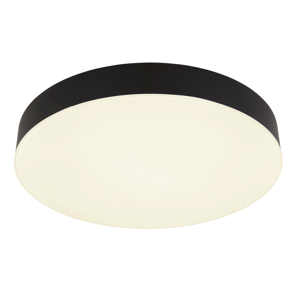 Éclairage de plafond Matthew design noir Ø 30cm