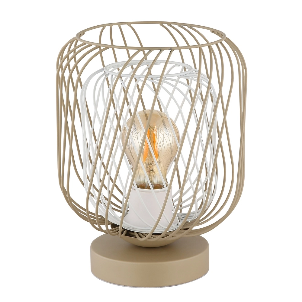Lampe de table Dichti brun sable Globo 9007371525348