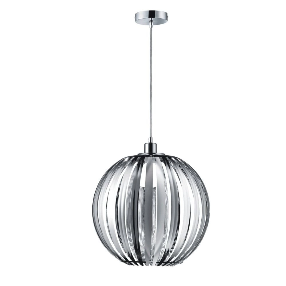 Suspension moderne Tressi 40cm gris Trio 4017807247404