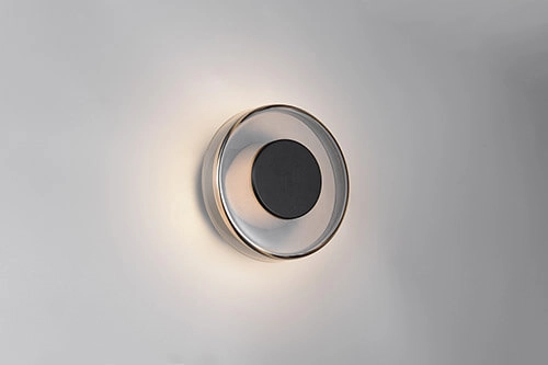 Applique LED Celeste avec verre fumé Trio 4017807616866