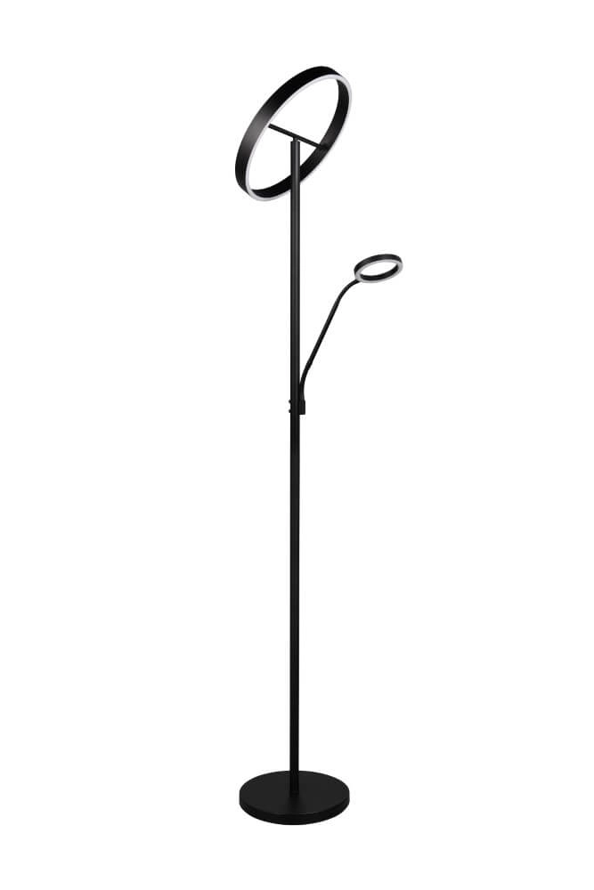 Lampe de lecture design Willis Noir - 180 cm Trio 4017807618112