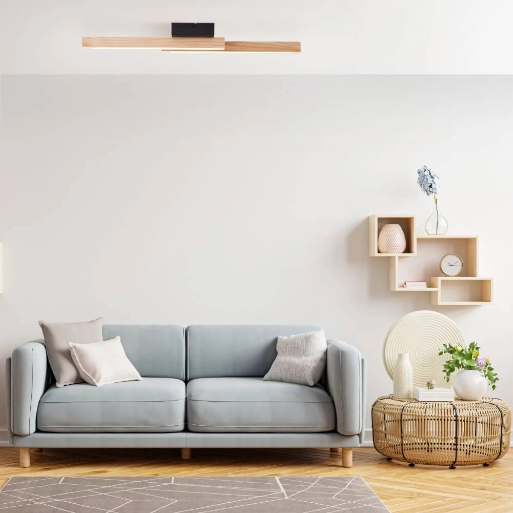 Plafonnier en bois Arion 62 cm Brilliant 4004353425790