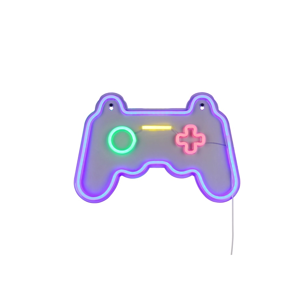 Applique murale néon Gamer pourpre Trio 4017807657494