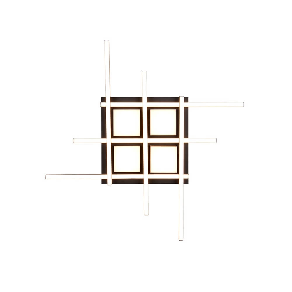 Plafonnier design Roger noir Trio 4017807640106