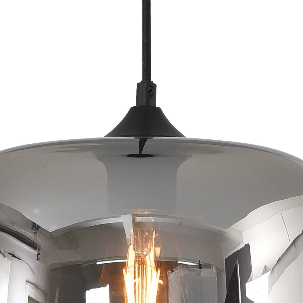 Suspension en verre fumé Preston-28 Artdelight 8719831735778