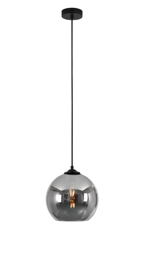 Lampe suspendue design Marino verre en titane Ø 25cm