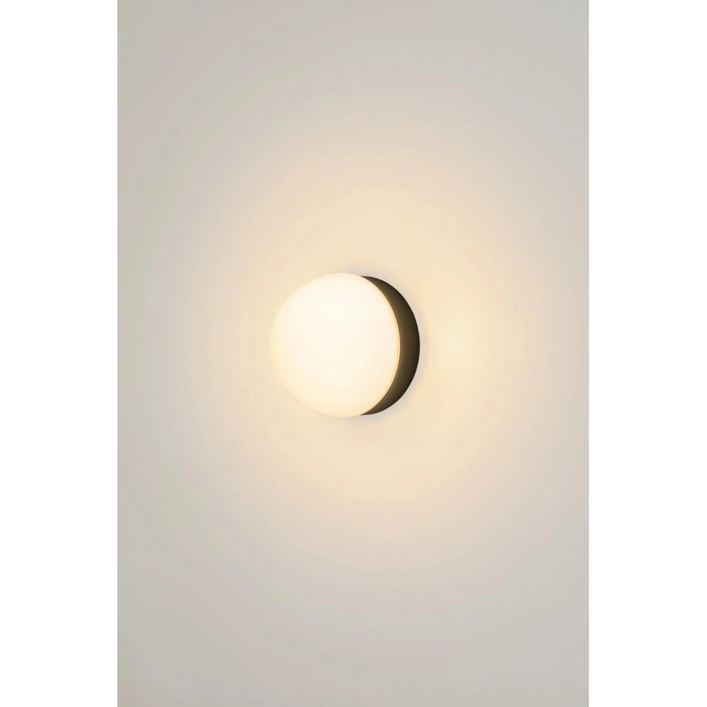 Applique murale Cyft noir avec blanc IP65 SLV 4024163303842