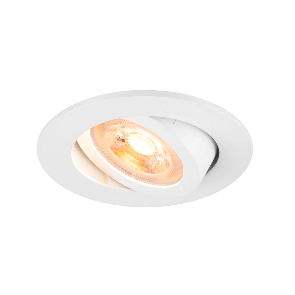 Spot encastré New Tria 68 rond - blanc - GU10