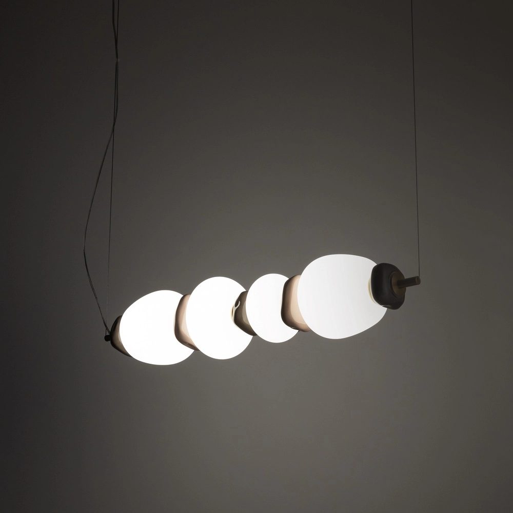 Lampe suspendue Ceramic Led céramique et verre 71 cm Lyora 5903139117005