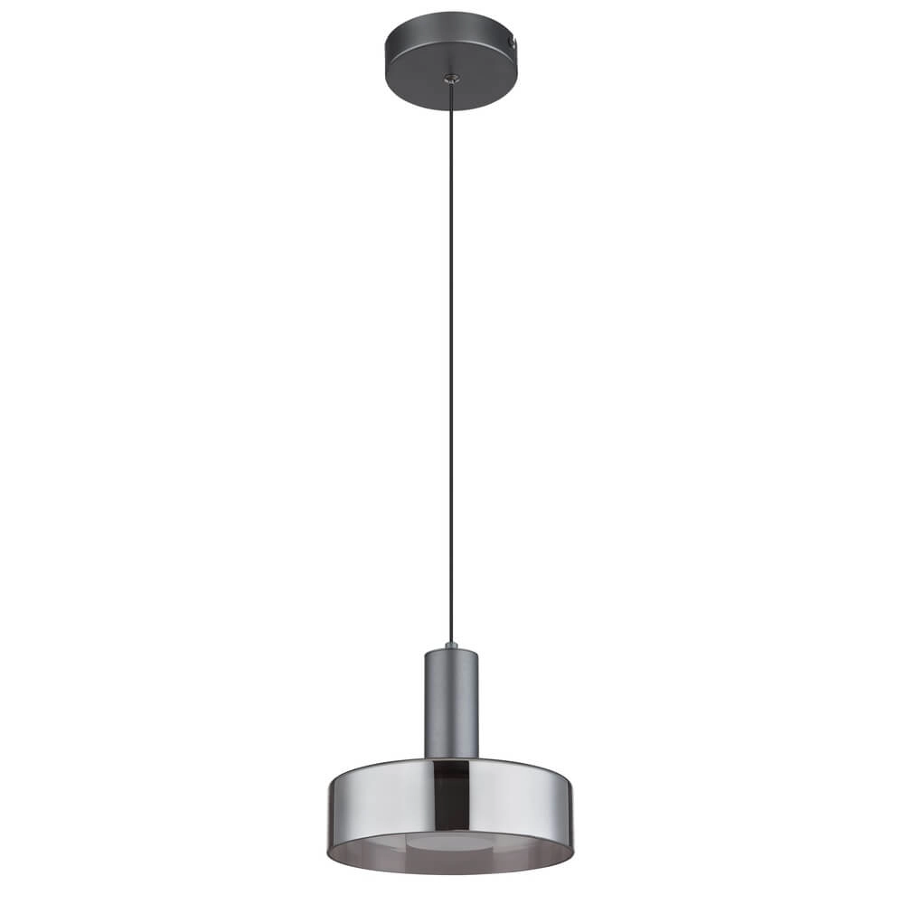 Suspension élégante Grant gris Ø 22cm Globo 9007371474899