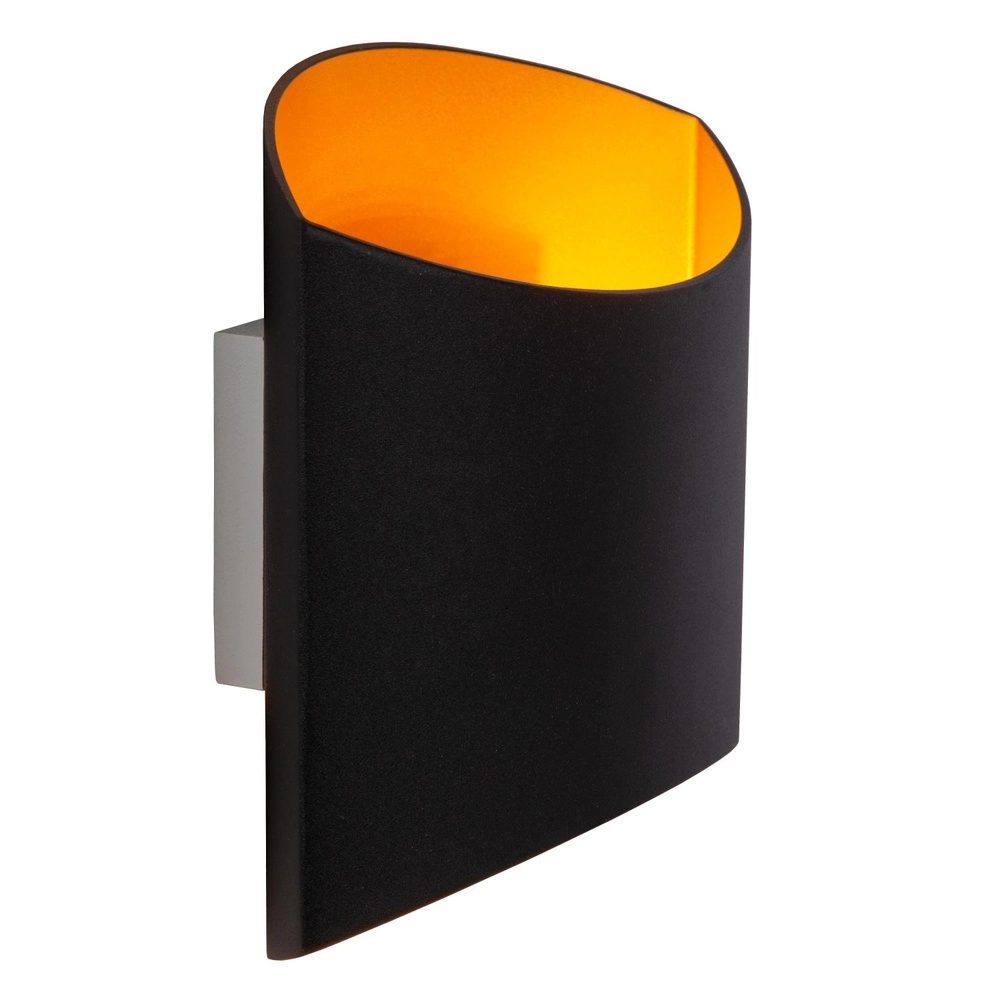 Lampe murale de conception Diletta Noir Lucide 5411212093554