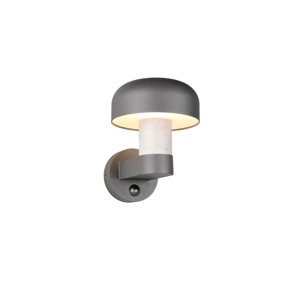 Applique murale design Fraser Gris avec capteur