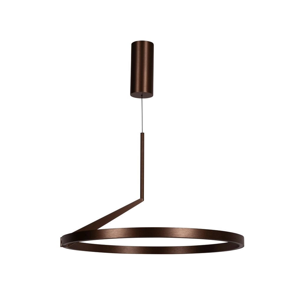 Suspension LED élégante Applause Rouge cuivré - Ø 60cm Premium by Lucide 5411212221834