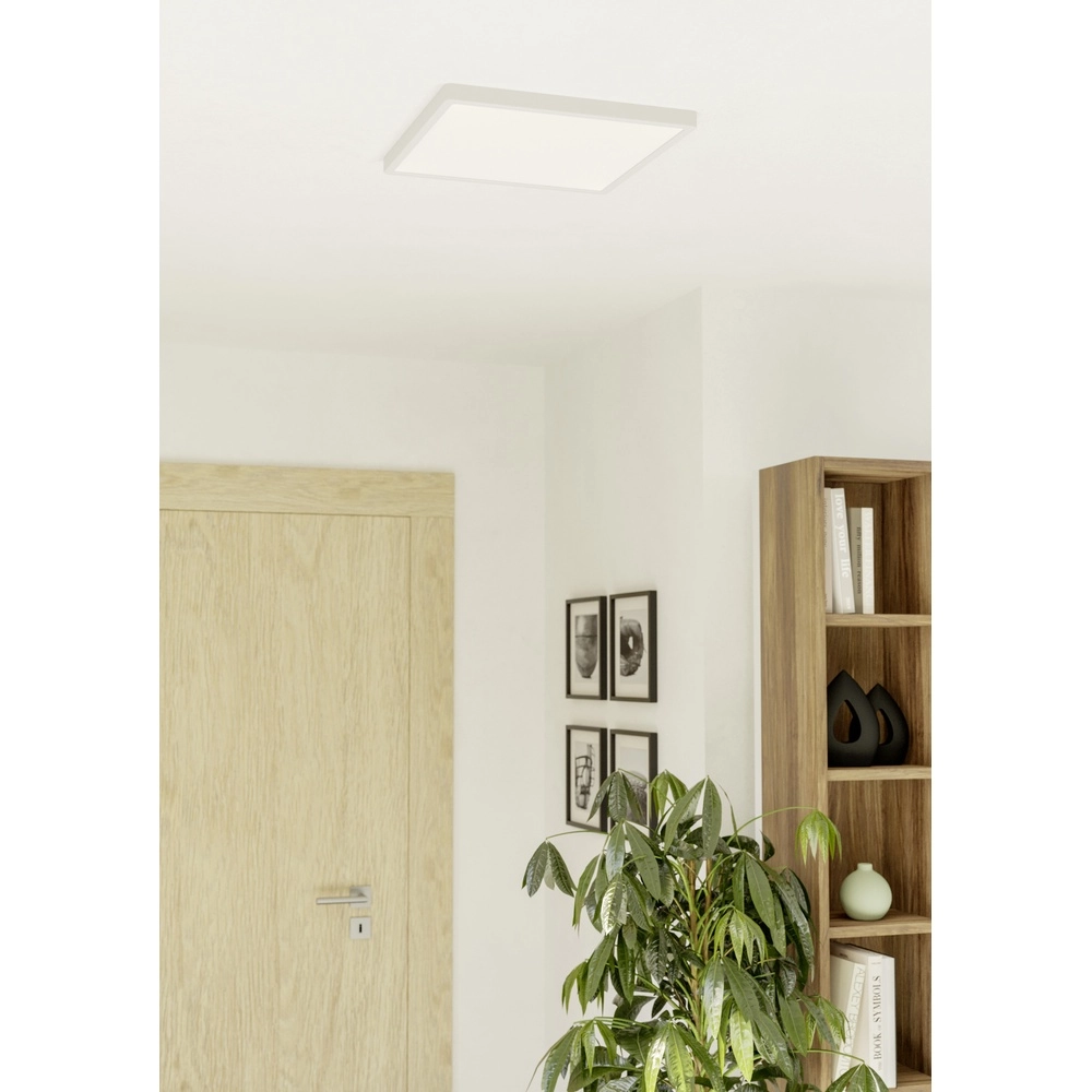 Lumière LED de plafond Fueva 6 Carré - Blanc - 39x39cm Eglo 9008606330218