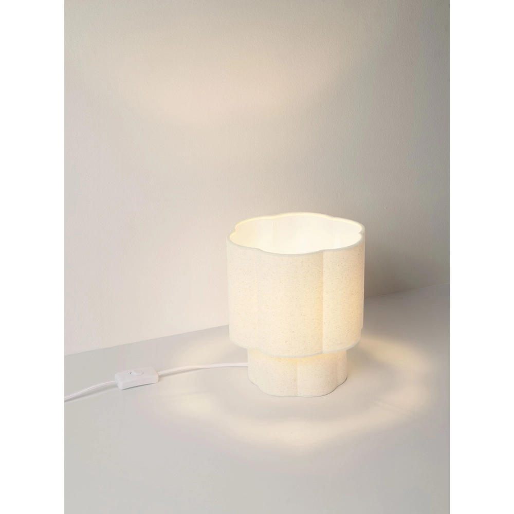 Lampe de table Bloosy Crème Lyora 5212017493507