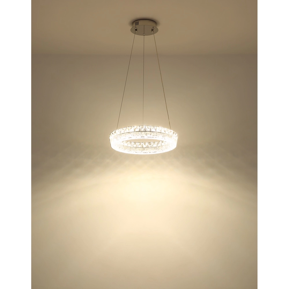 Lampe suspendue Laurel Chrome Globo 9007371566778