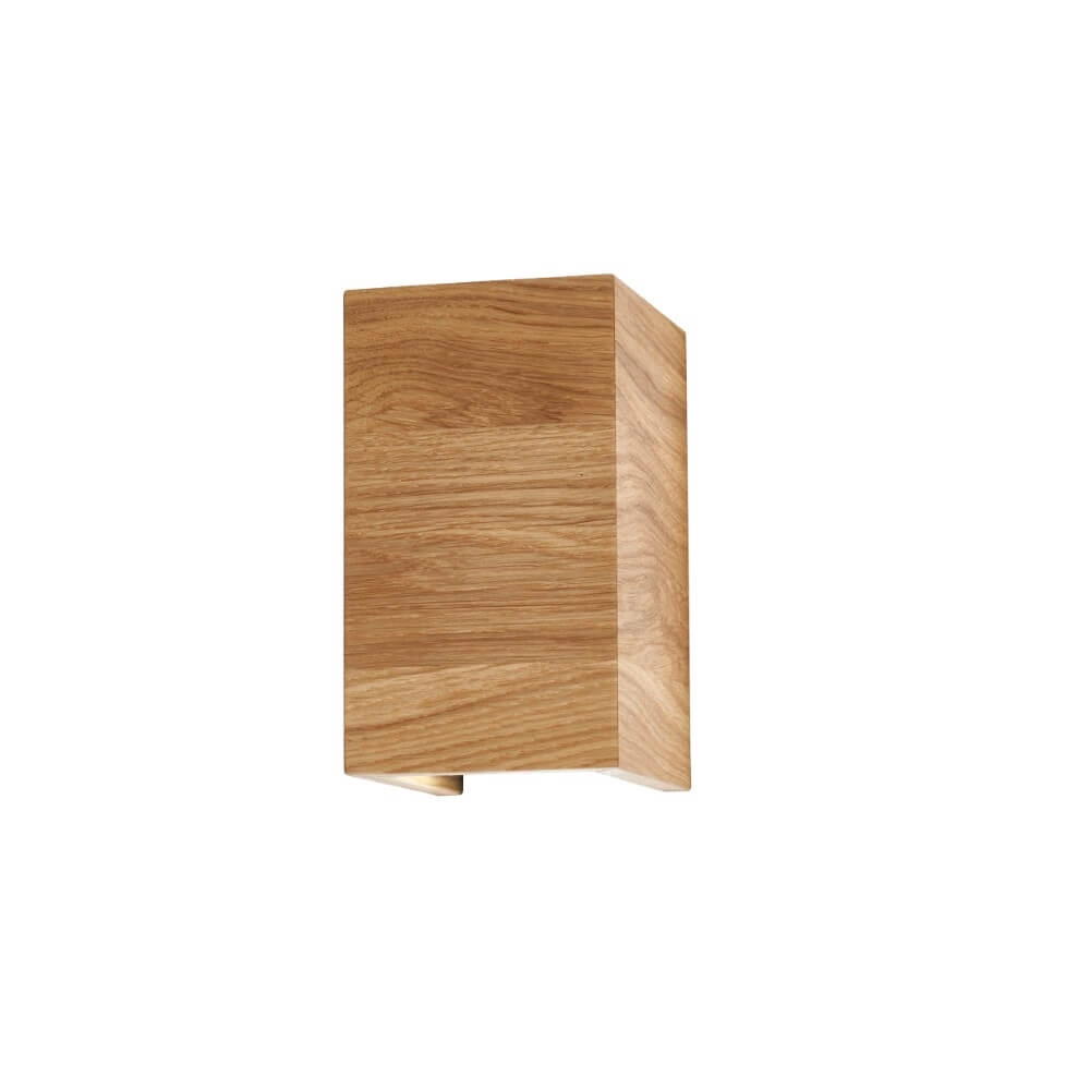Applique LED Shine-Wood 18 cm de haut