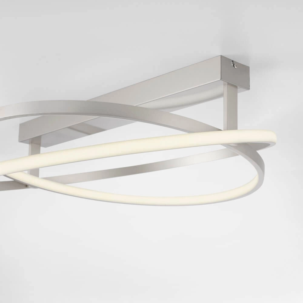 Plafonnier Q-Beluga métal Paul Neuhaus 4012248373590