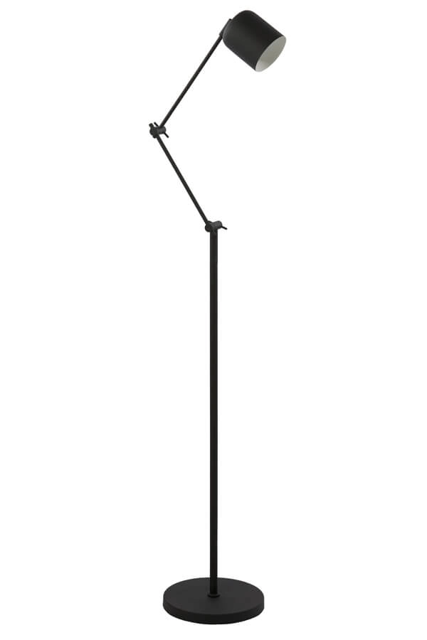 Lampe de lecture noire Rijeka 150cm Light & Living 8717807742171