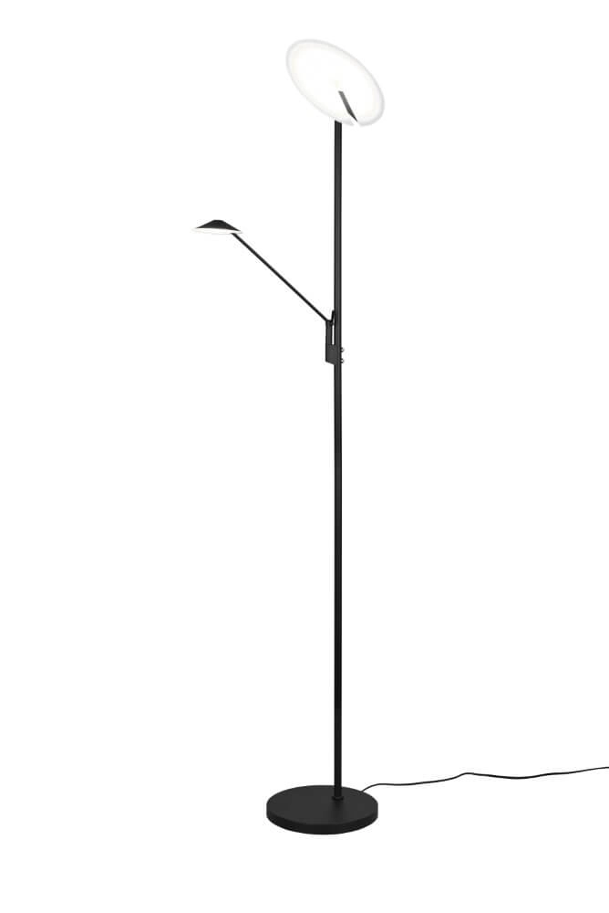 Lampe de lecture LED noire Brantford Trio 4017807525267