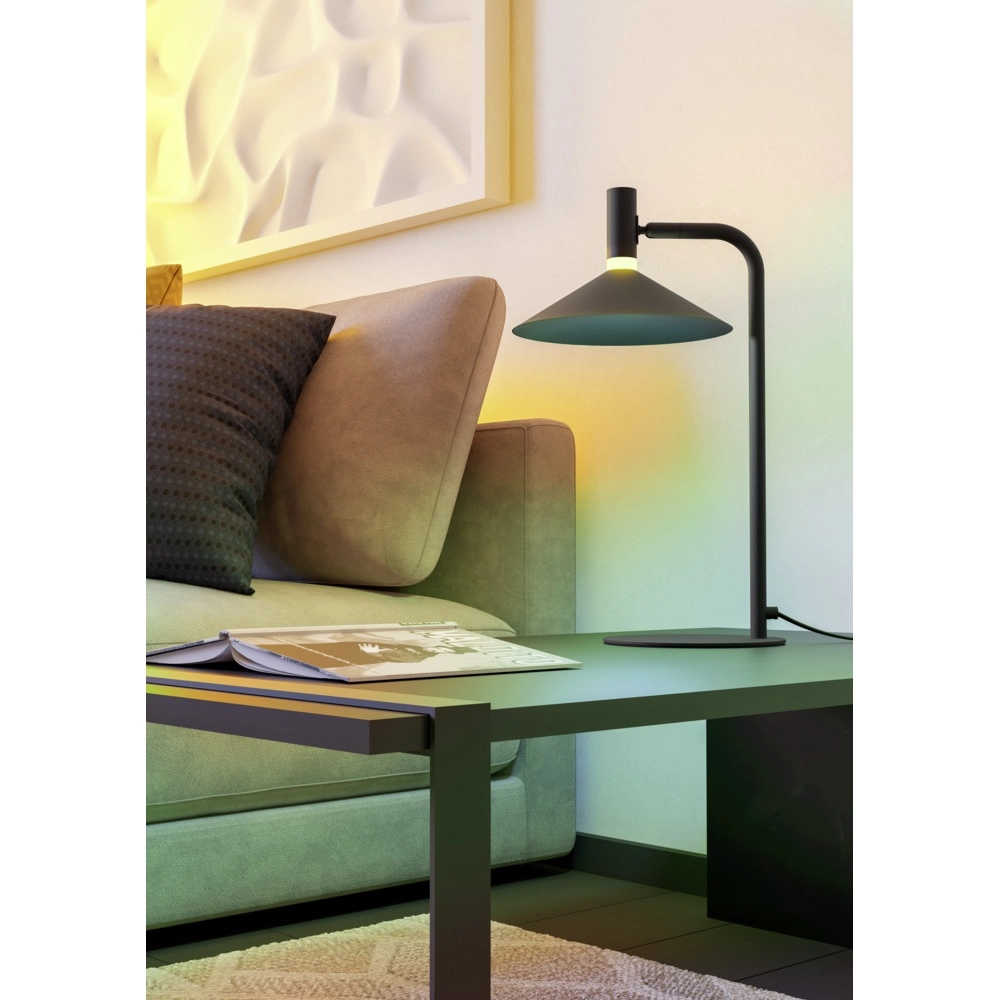 Lampe de table Conomavilla-Z Noir intelligent Eglo 9008606360611