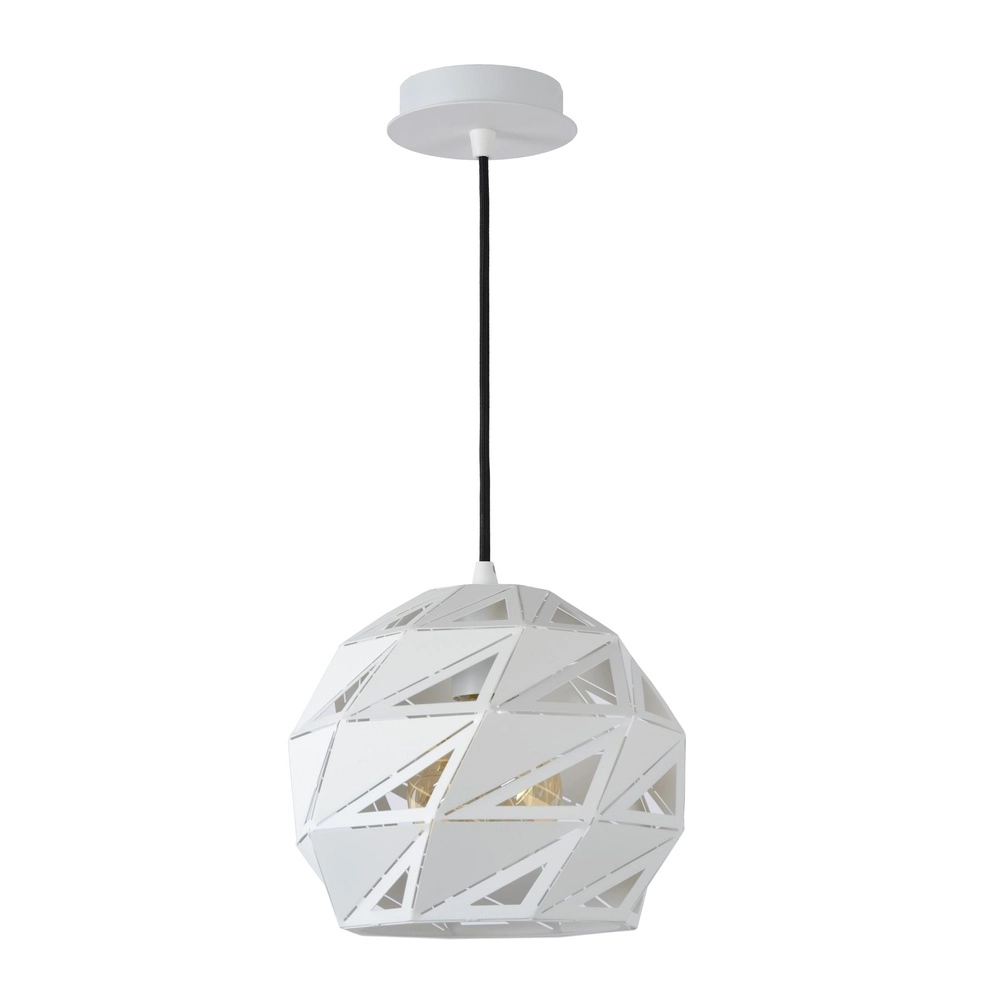 Lampe pendante de conception Malunga Blanc