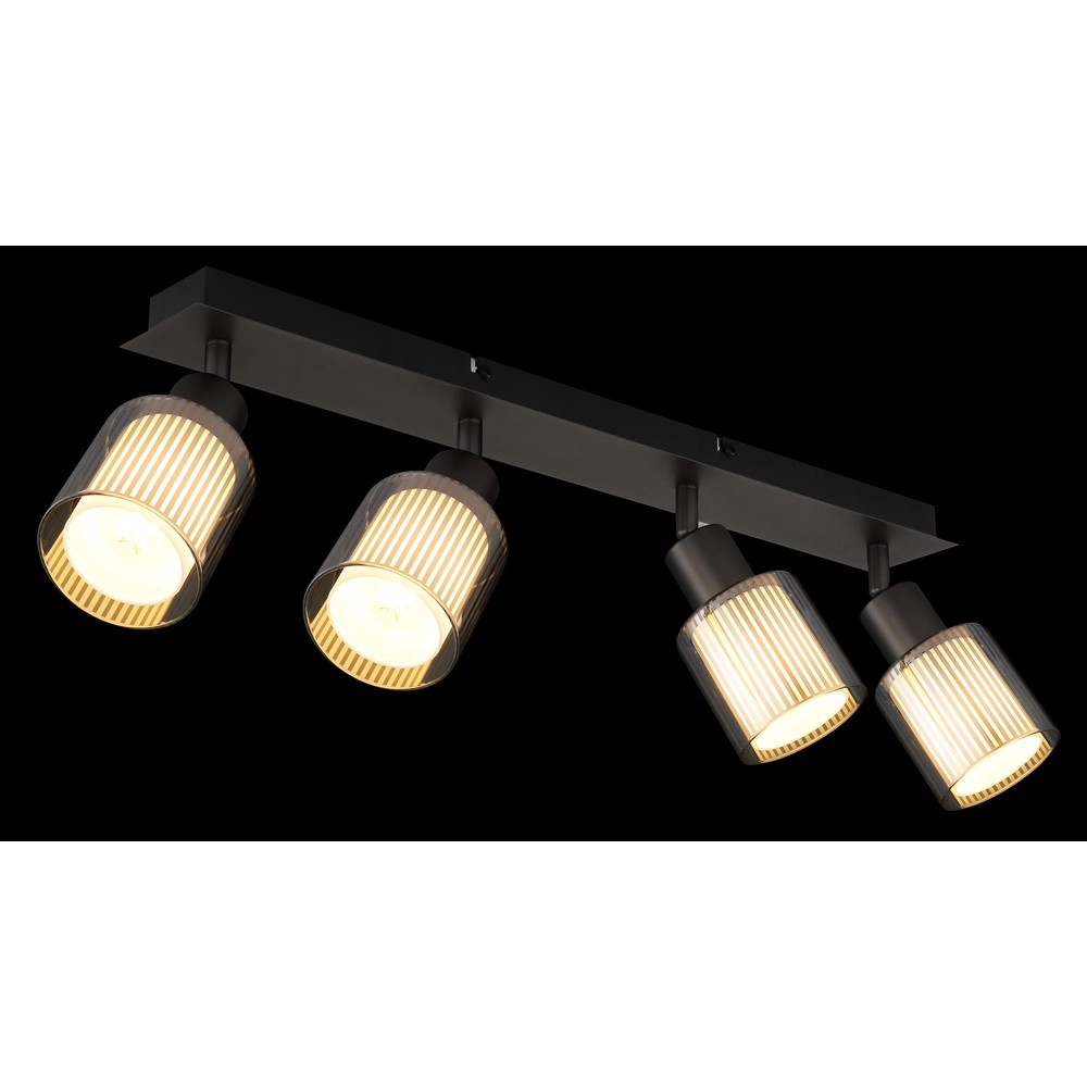 Lampe de plafond à design Villegas Quatre canons légers Globo 9007371578948