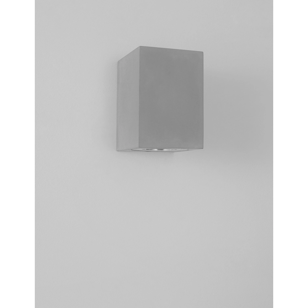 Spot carré Fuento gris béton 12cm Lyora 5212017426871