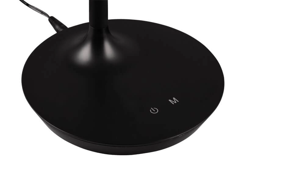Lampe de table Toro noir Trio 4017807600650
