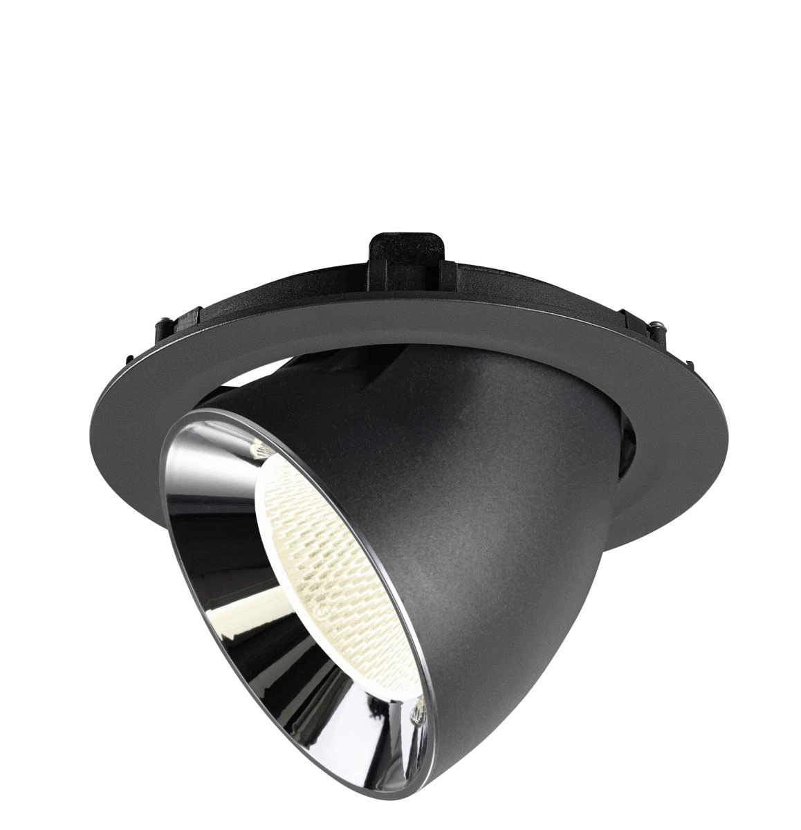 Spot encastré Numinos Gimble XL noir/chrome 4000K - 20 deg SLV 4024163308526