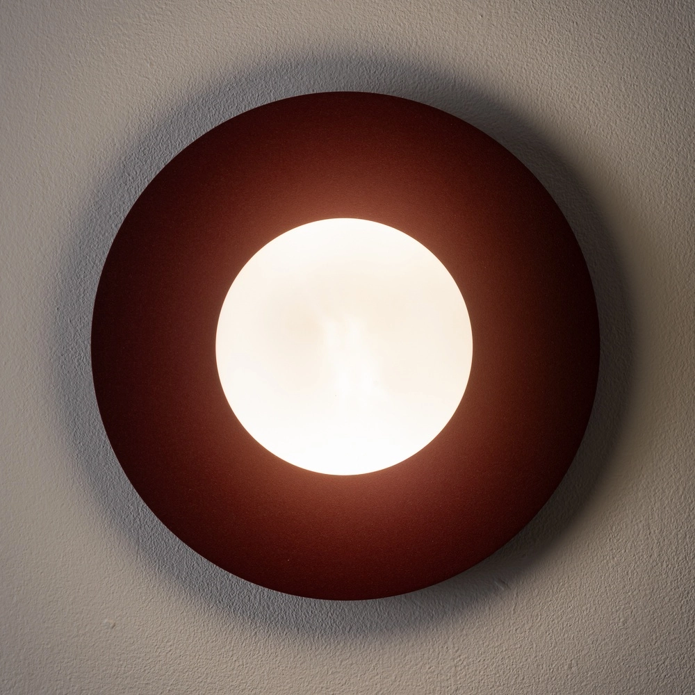Lampe murale Saturn Rouge bordeaux Lyora 5903139124416