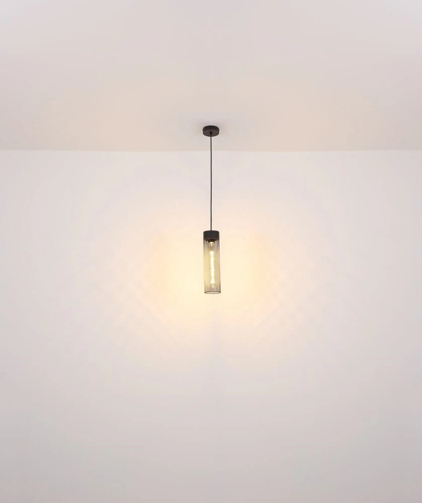 Lampe suspendue Hans noir Globo 9007371444502