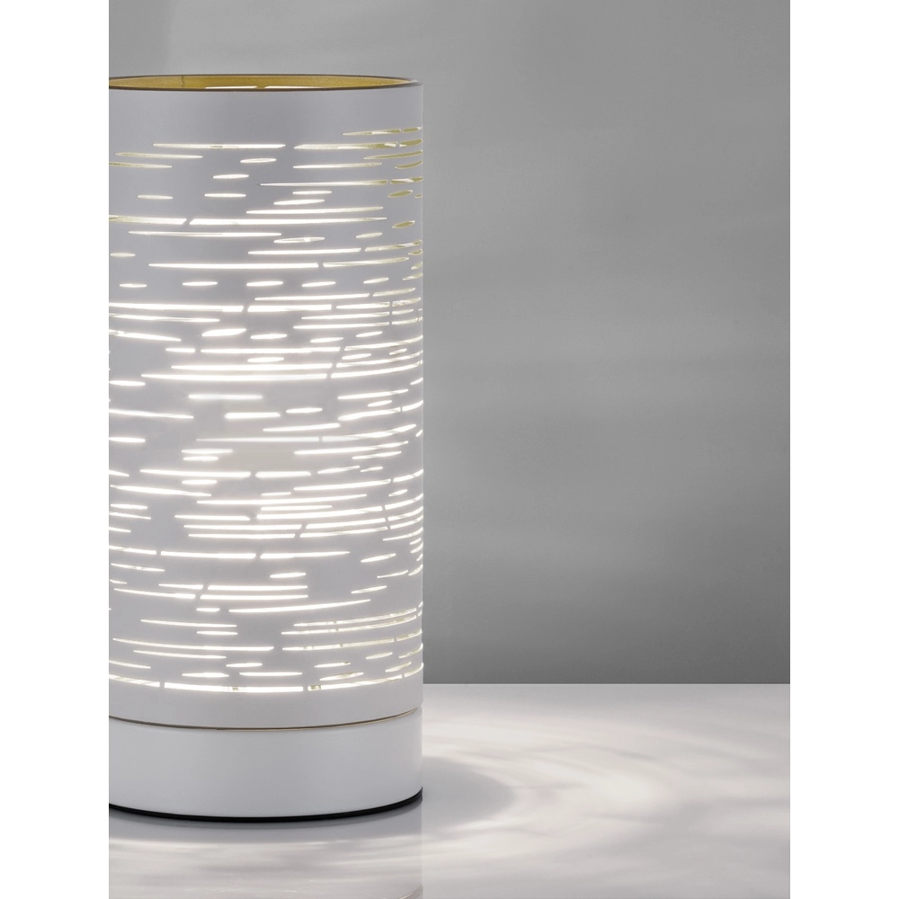 Lampe de table Zane blanc Lyora 5212017432421