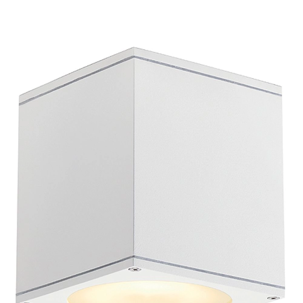 Spot porche Big Theo Ceiling Out GU10 15 cm blanc SLV 4024163112697