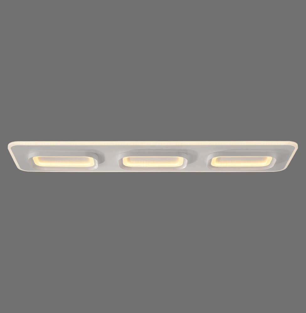 Plafonnier blanc Q-Kalina rectangulaire Paul Neuhaus 4012248385999