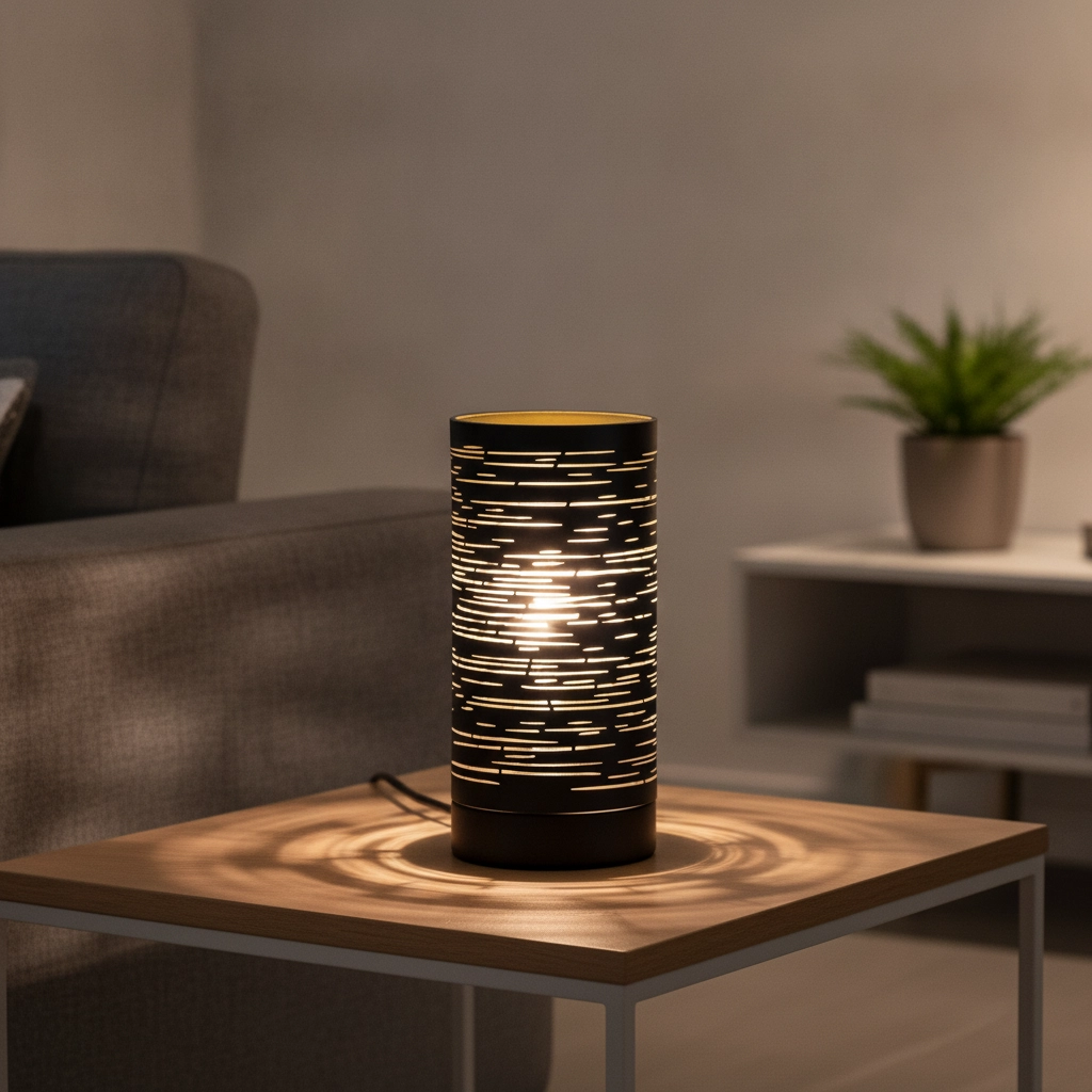 Lampe de table Zane noir