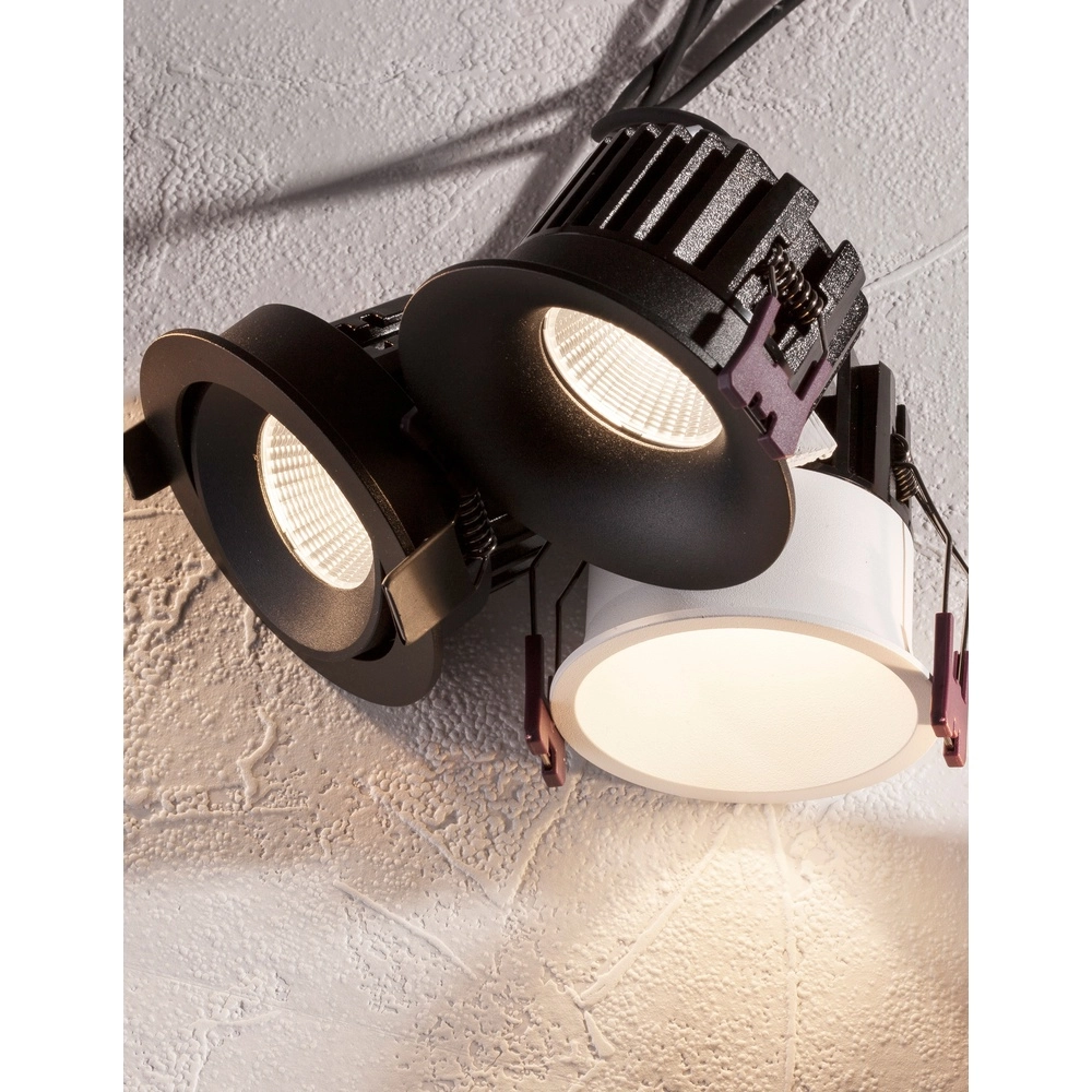 Spot encastrable blanc Blade Ø 9cm orientable Lyora 5212017418562