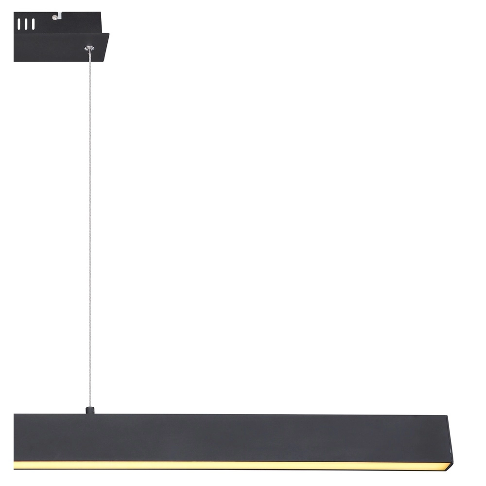 Lampe suspendue élégante Verena noir 121cm Globo 9007371404599