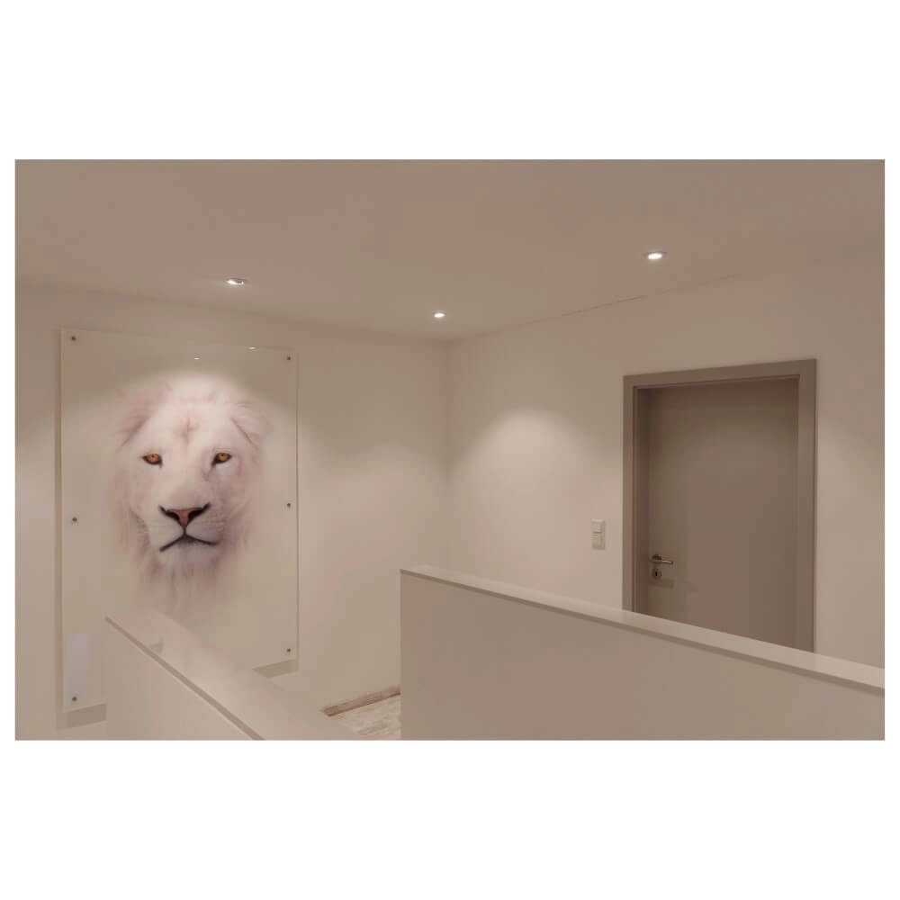 Anneau de montage New Tria 75 rond blanc - sans raccord SLV 4024163276474