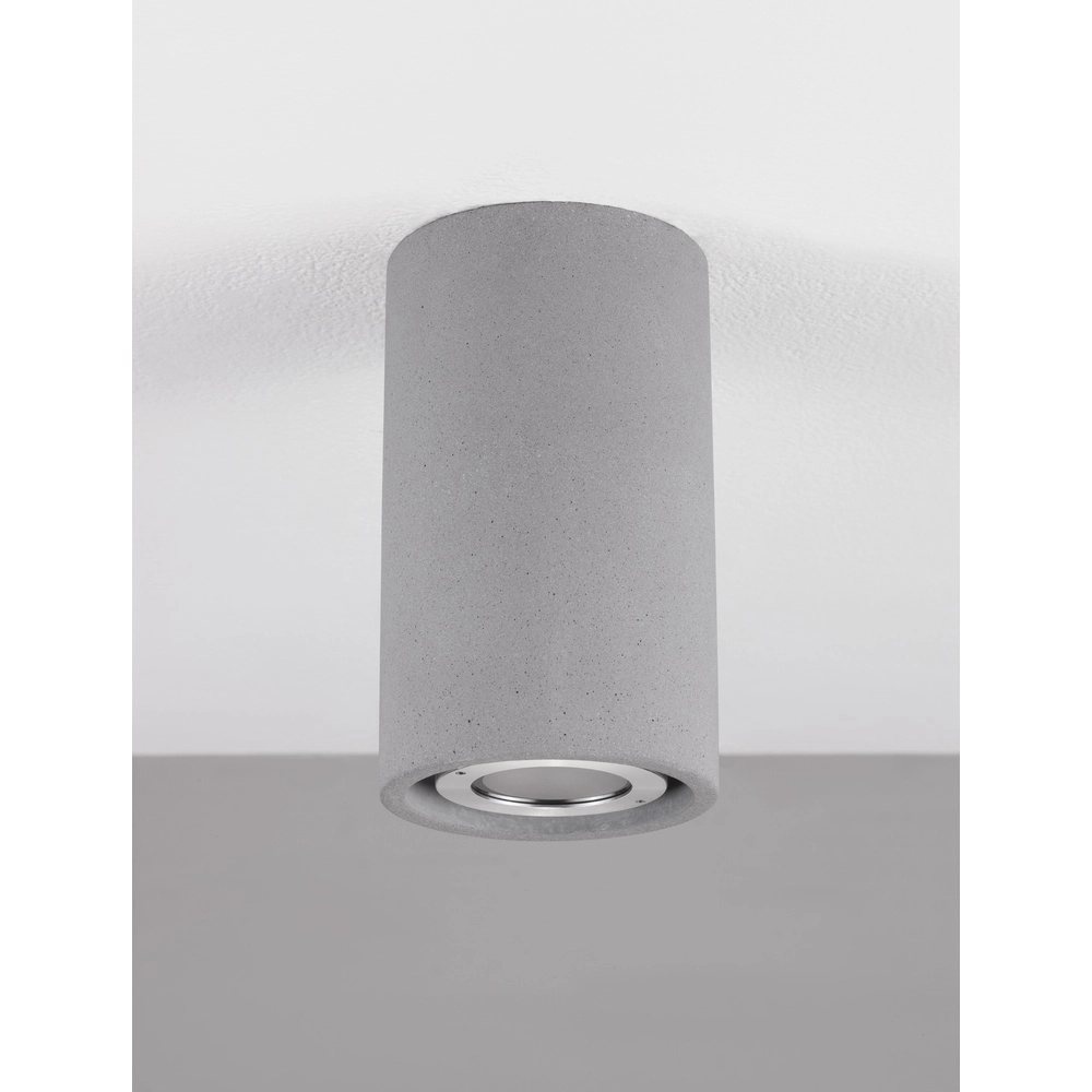 Spot de plafond Emile gris béton Lyora 5212017440426