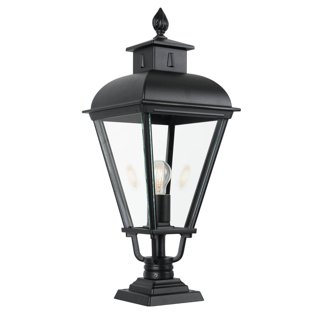 Ancienne lampe sur pied hollandaise Vondel 66 cm - noir