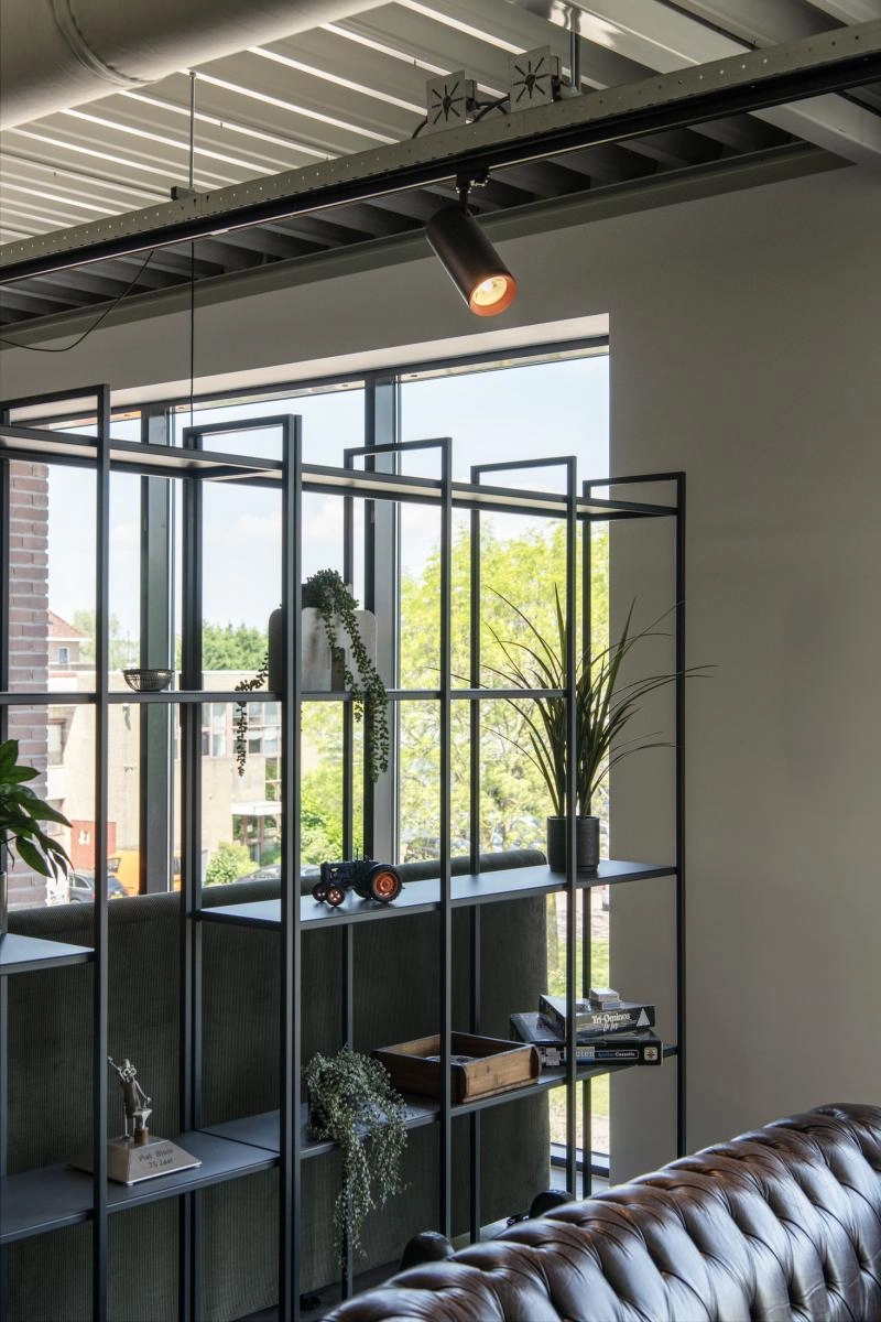 Railspot 3-phasé Numinos S noir 3000K - 36 deg SLV 4024163242332