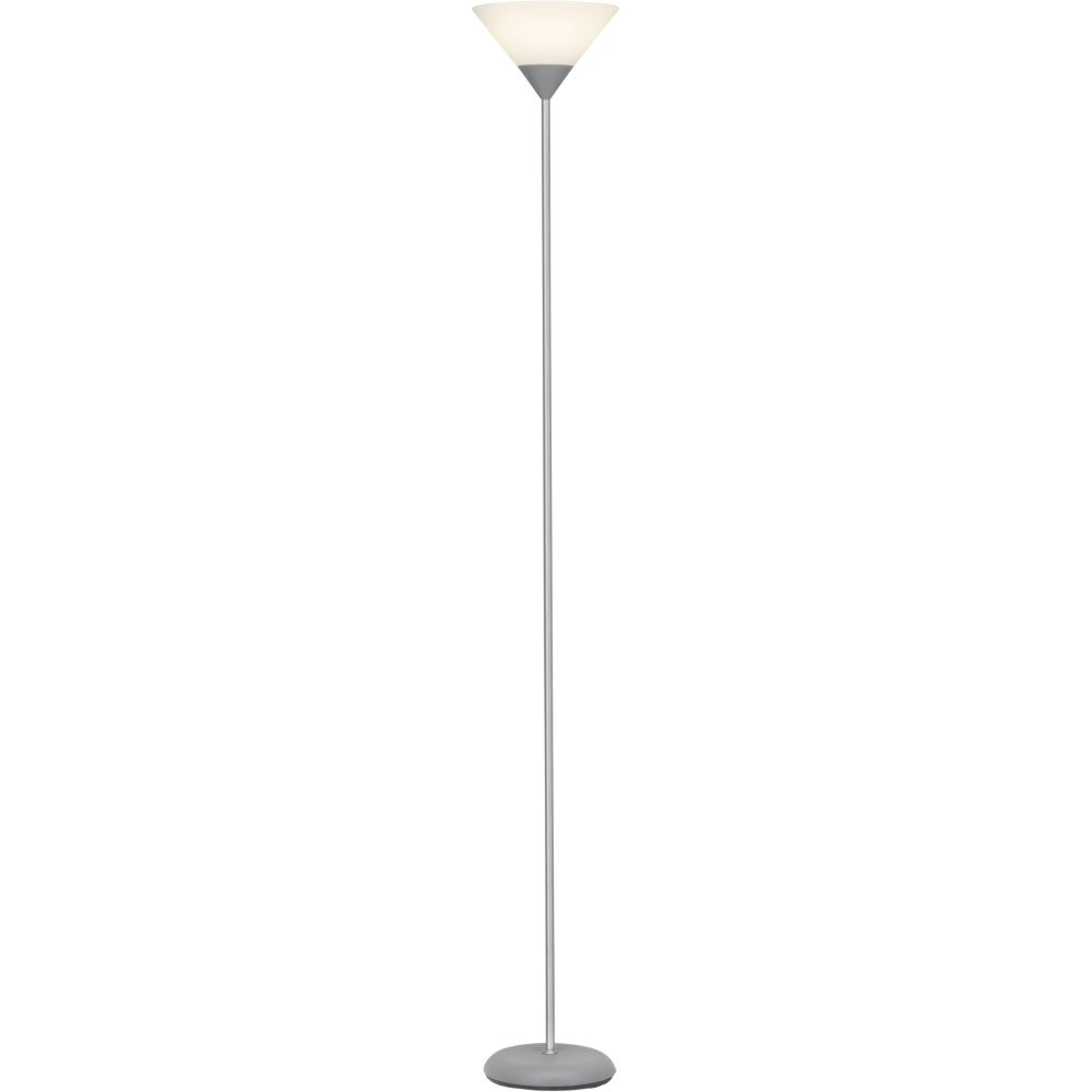 Lampadaire Spari Led 180 cm gris métallisé avec blanc Lampadaire Spari Led 180 cm gris métallisé avec blanc