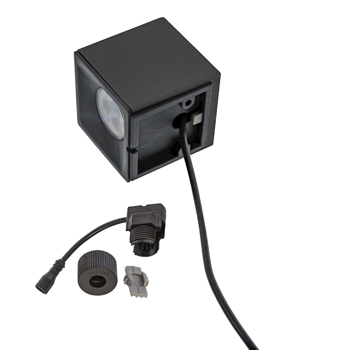 Spot murale Big Cubid Dark LED 12 volts In-lite 8717051004018