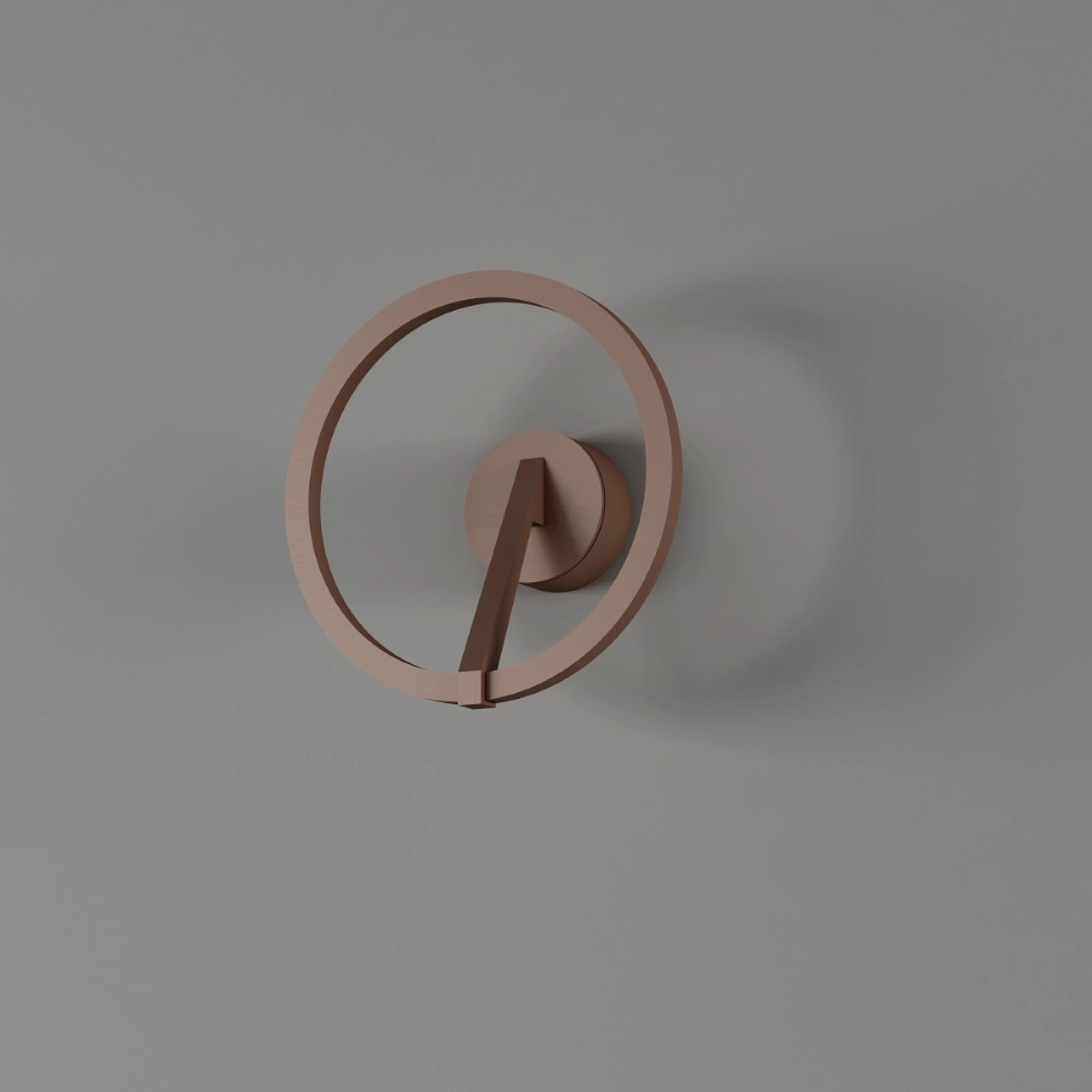 Lampe murale de conception Oregon Ø 22cm - Bronze brossé Artdelight 8720701103832