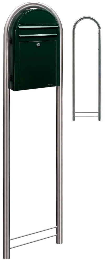 Boites aux lettres Classic S 6064 Vert noir Bobi 6417237039309