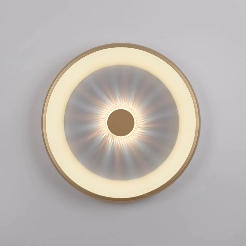 Plafonnier rond Vertigo laiton Ø 61,5cm Just Light 4043689995096